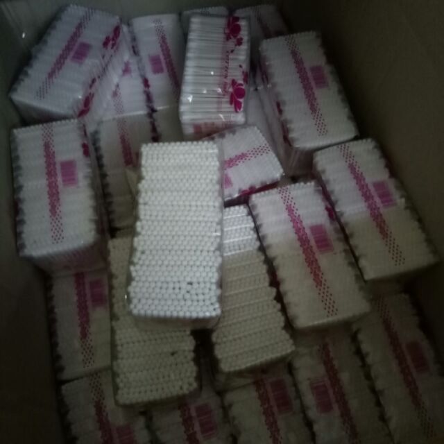 12 túi bông ngoáy tai ~ 500que