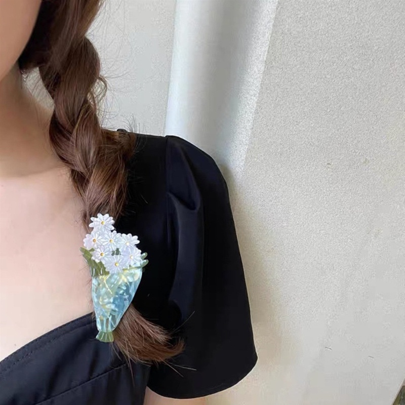 Kẹp Tóc Hình Hoa Nhiều Màu Sắc Thời Trang Dành Cho Nữ