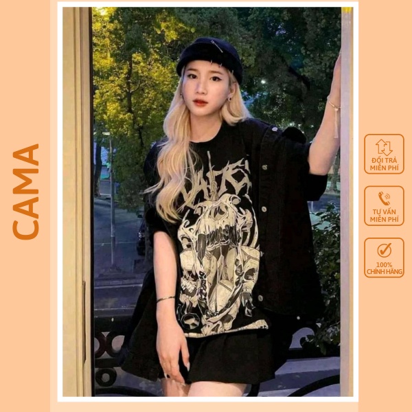 Áo thun unisex tay lỡ form rộng CaMa Store M229