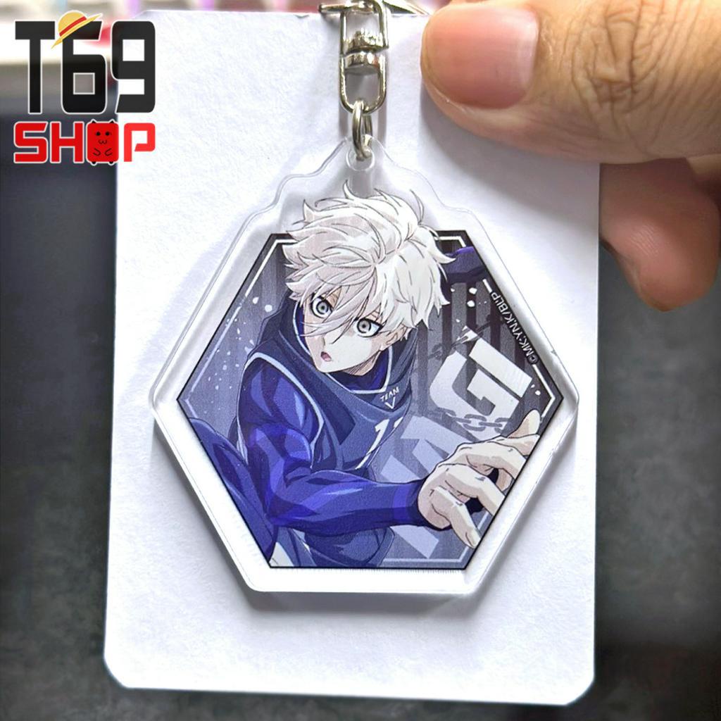 Móc khóa mica anime Blue Lock - Mẫu 3