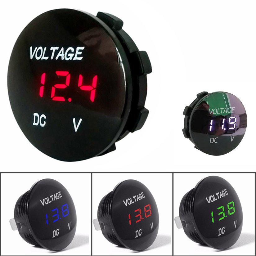 Nice☆5-48V LED Display Digital Panel Voltmeter Voltage Meter Volt Tester for Car