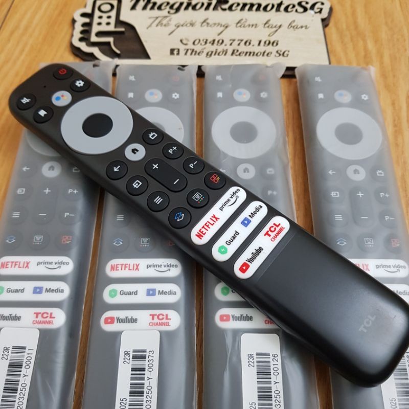 REMOTE ĐIỀU KHIỂN TIVI TCL GIỌNG NÓI DÀI CHÍNH HÃNG