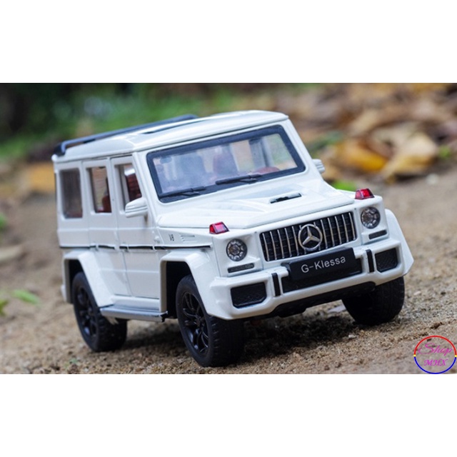 Xe đồ chơi mô hình sắt Mercedes-Benz G63 G-Klessa TẶNG KÈM BIỂN SỐ tỉ lệ 1:32 hãng CheZhi