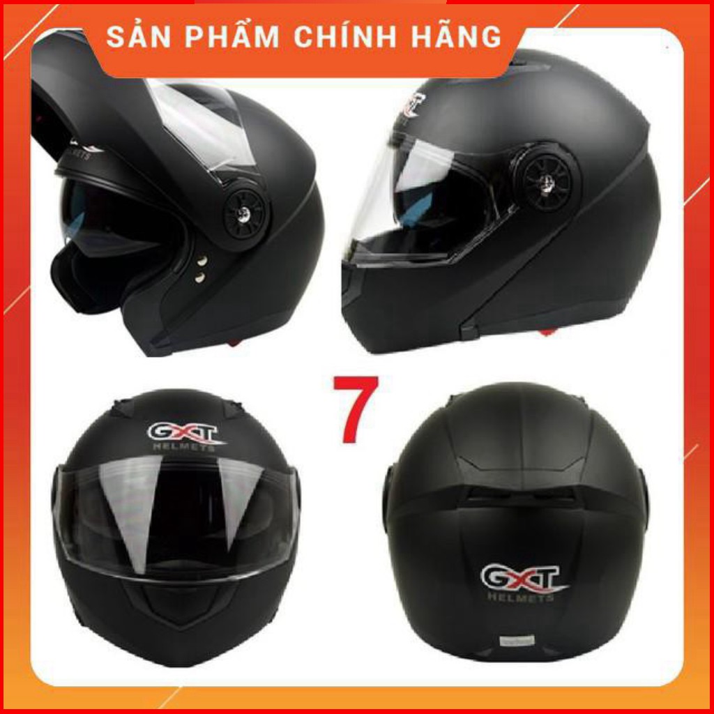 Kính mũ GXT 2016 (GXT 370) - GXT lật hàm 2016 - Màu râm