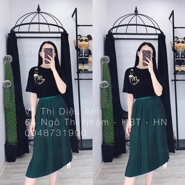 CHÂN VÁY DÀI XẾP LY THẦN THÁNH SIÊU XINH | BigBuy360 - bigbuy360.vn