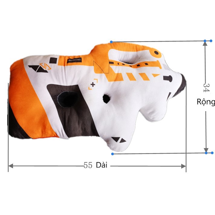 Gối ôm Gấu Bông P90 Asiimov CSGO