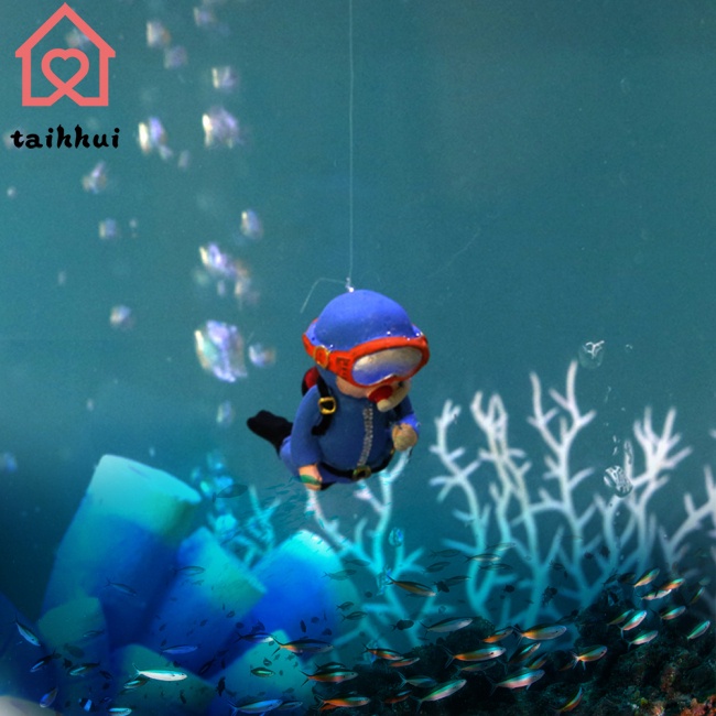 Đồ Trang Trí Hồ Cá Hình Thợ Lặn