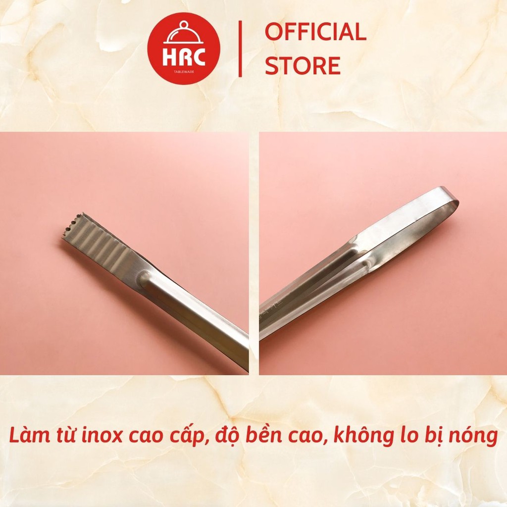 Kẹp gắp thức ăn Hàn Quốc (GIÁ TỐT) Kẹp gắp đồ nóng, gắp thịt nướng inox cao cấp