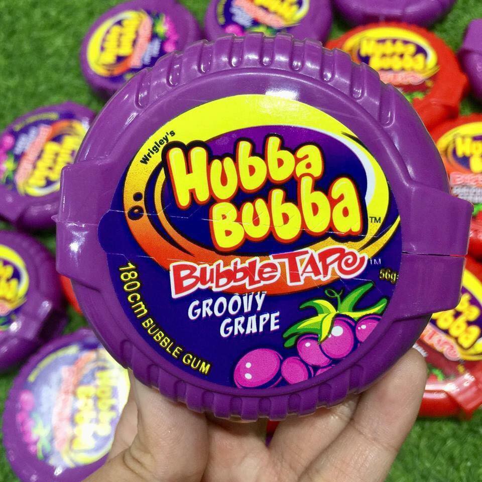 Kẹo sing-gum Hubba Bubba vị truyền thống / Cola hộp 56g