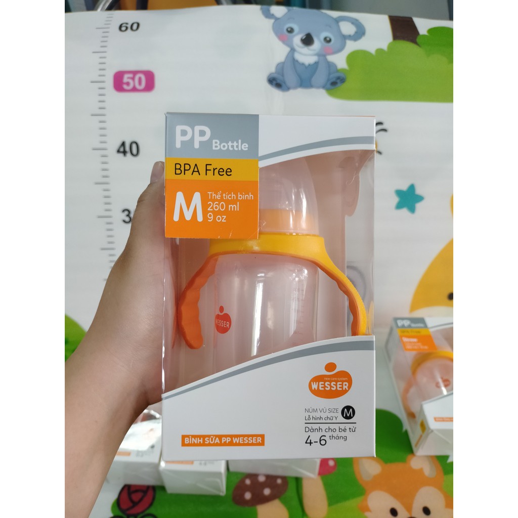 Bình Sữa Wesser PP