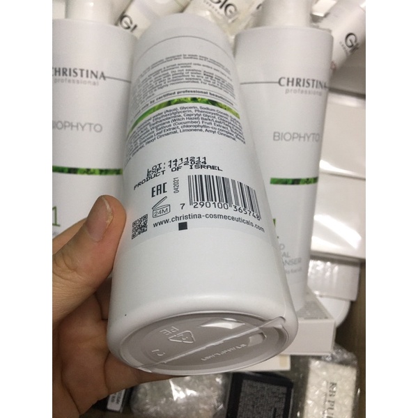 Sữa rửa mặt dịu nhẹ trắng da mền mịn cho da nhạy cảm Christina Biophyto 1 Mild Facial Cleanser