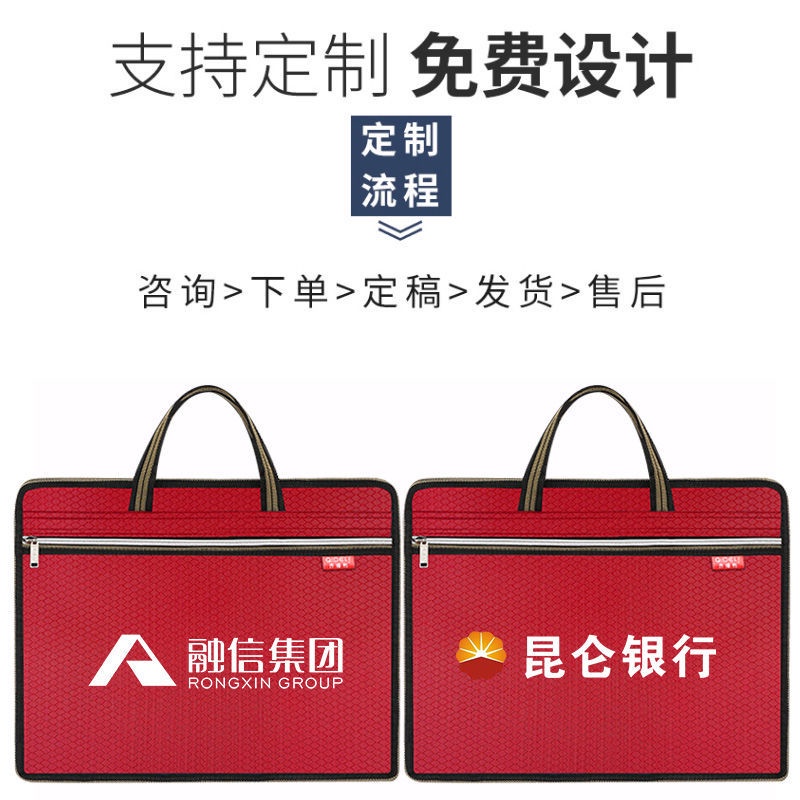 Túi đựng hồ sơ bằng vải canvas chống thấm nước có khóa kéo tùy chỉnh tiện dụng cho văn phòng NSGSB33 trXx | BigBuy360 - bigbuy360.vn