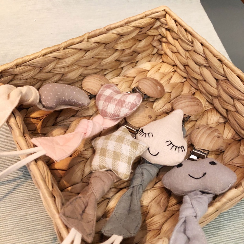 1 Giá Đỡ Núm Vú Giả Bằng Cotton Cho Bé