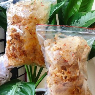 Bánh tráng phơi sương...hành phi... tóp mỡ 🤗🤗