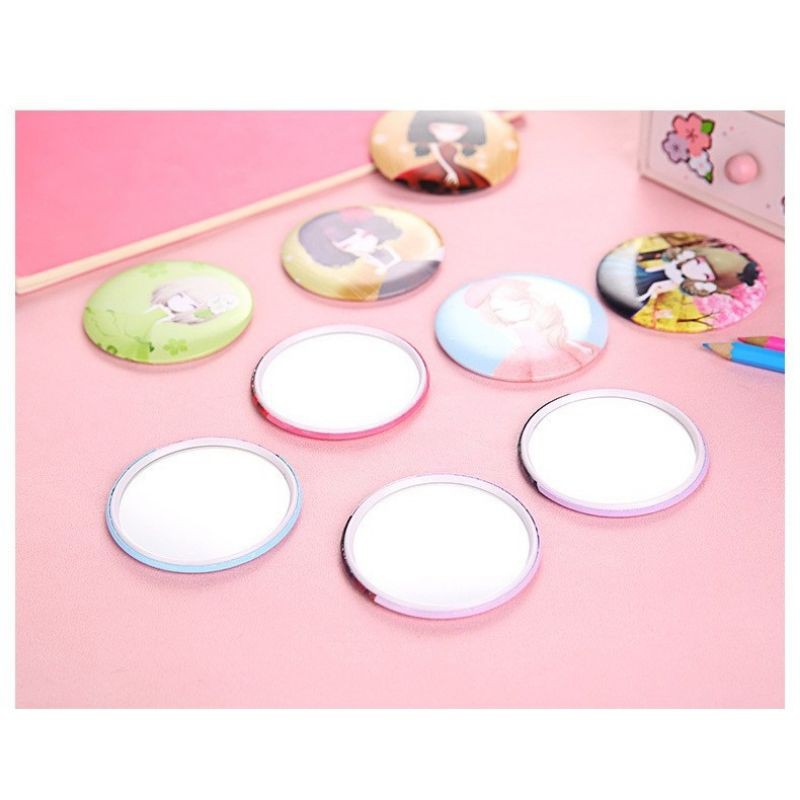 Gương mini Hàn Quốc cute