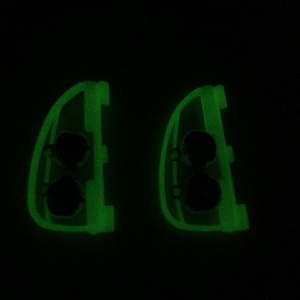 Cặp chuông hợp kim nhôm đèn báo gắn cần câu cá