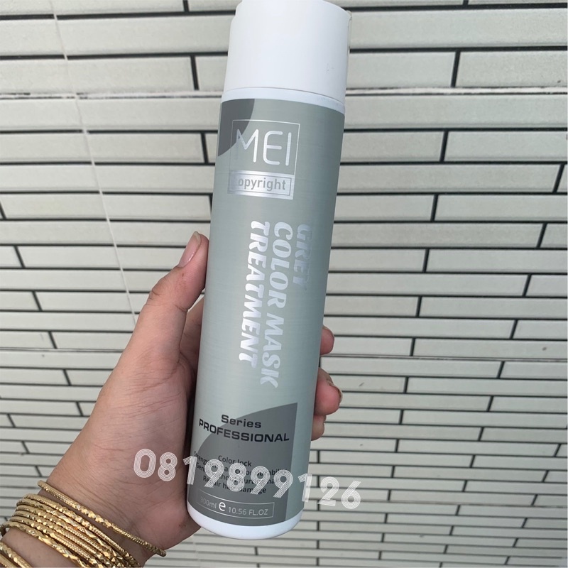 DẦU GỘI Ủ XẢ DÀNH CHO TÓC NHUỘM XÁM KHÓI MEI GREY SHAMPOO VÀ CONDITIONER 300ml x 2