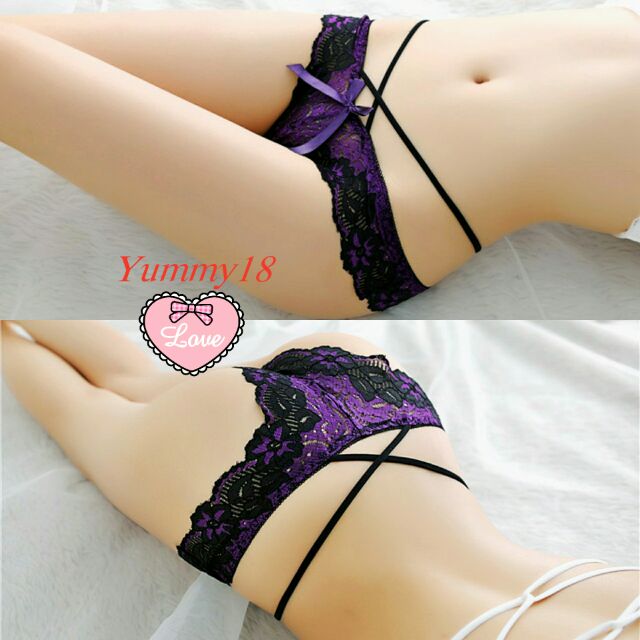 Quần chip ren dây chéo eo sexy 514 | BigBuy360 - bigbuy360.vn