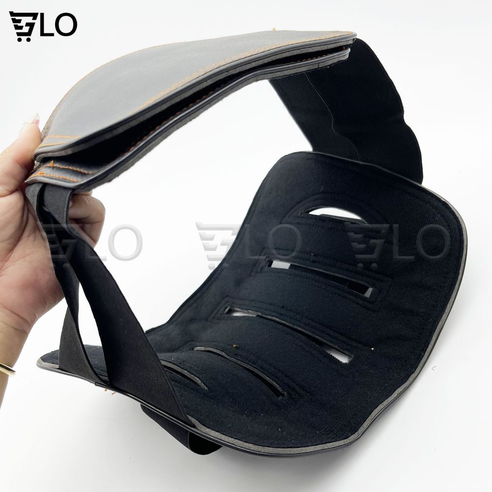 Đai Lưng Cột Sống, Thoát Vị Đĩa Đệm, Đau Lưng Ngồi Nhiều Chống Gù, 3 Lớp Dày Bằng Da Cao Cấp Nhật Bản