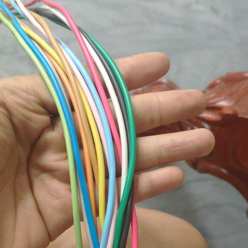 Dây điện 12 màu tùy chọn lõi đồng nguyên chất