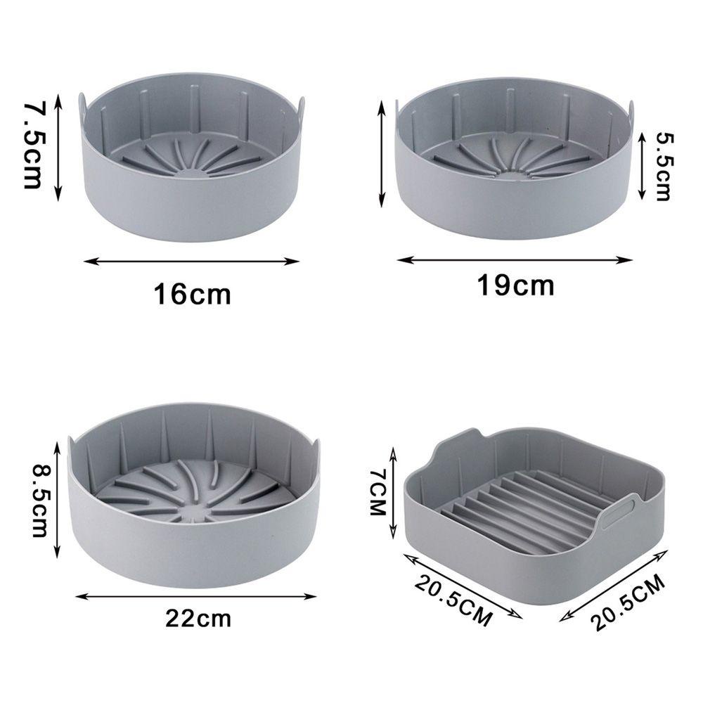 Thảm Lót Nồi Chiên Không Dầu Bằng Silicone Tái Sử Dụng Tiện Lợi