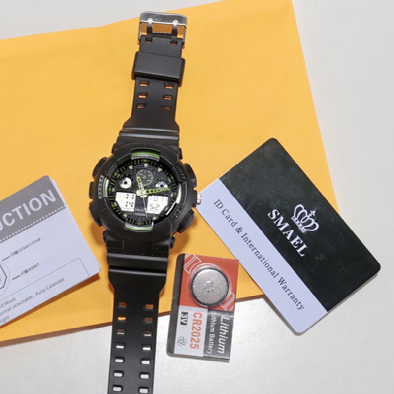 Đồng Hồ Thể Thao Nam Chống Nước Phong Cách Thời Trang SMAEL S610278B Hàng Chính Hãng | BigBuy360 - bigbuy360.vn