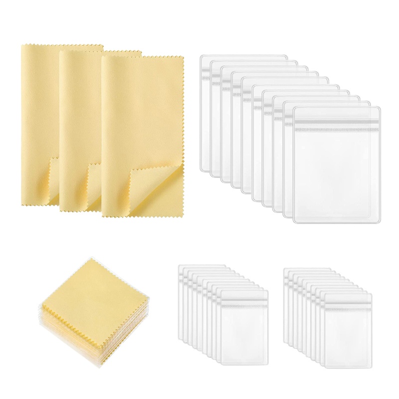 Set 73 Túi Nhựa Trong Suốt Đựng Trang Sức