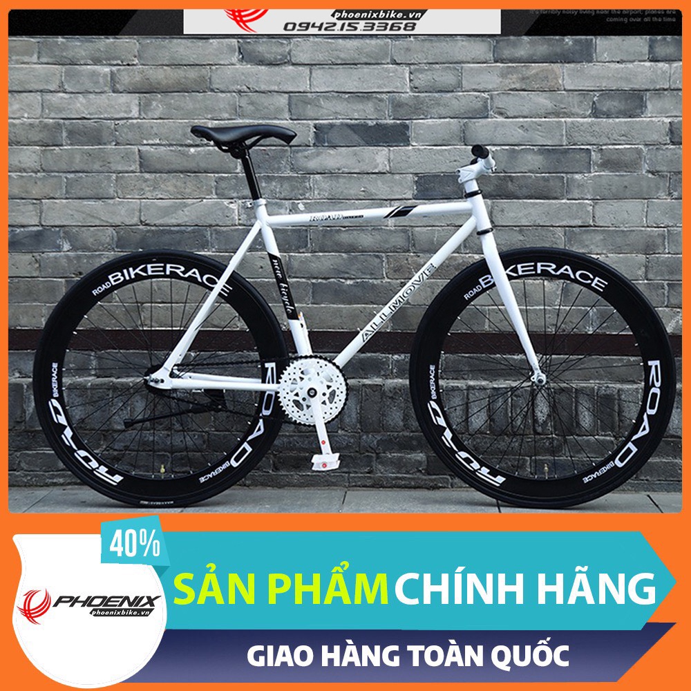 Xe đạp Fixed Gear EG-01 vành 60 2022 siêu rẻ