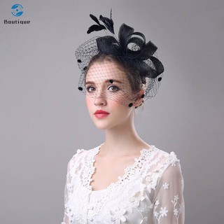 Mũ lưới che mặt phong cách cổ điển cho nữ
