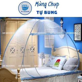 Mùng chụp tự bung, mùng màn chống muỗi gấp gọn 1,8m x 2m - np bedding
