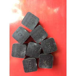 Bộ 16 Nắp bịt ngoài nhựa cho sắt hộp vuông 20x20mm; Nắp chụp nhựa; nút bịt nhựa; đầu chụp nhựa; đầu bịt nhựa