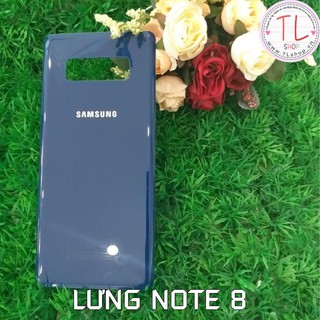 NẮP PIN SS NOTE 8 - LƯNG - VỎ SAMSUNG NOTE 8 - N950 có viền kính camera ngoài, viền lens