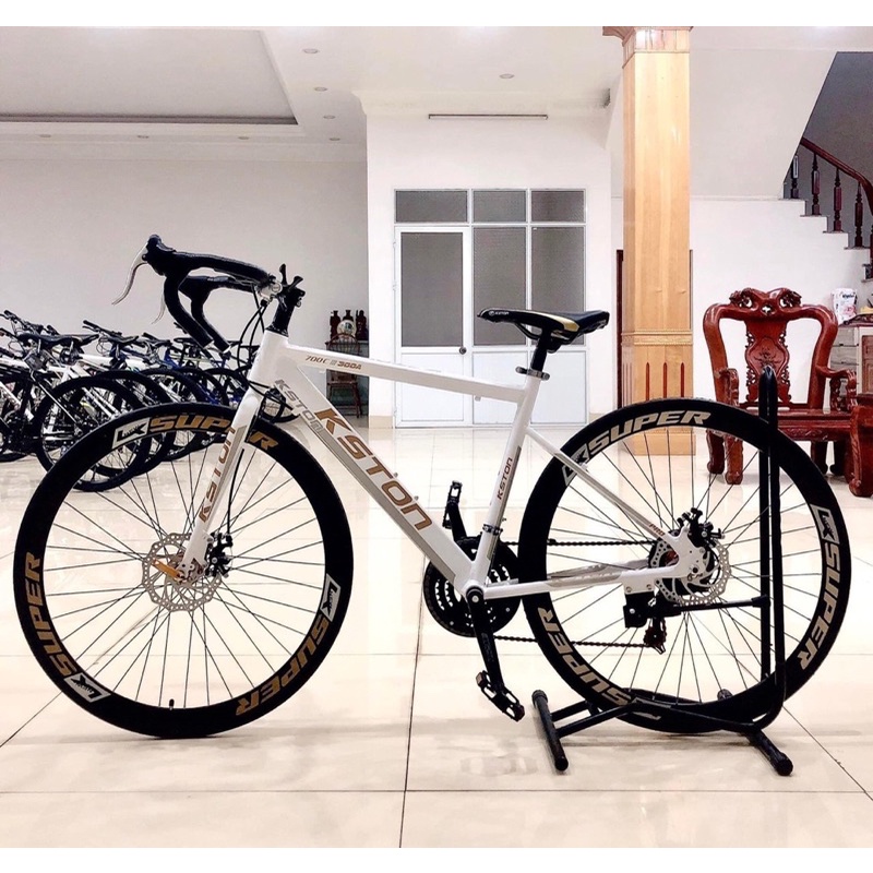 Xe đạp thể thao kston Khung nhôm đề shimano - Cam Kết Chính Hãng - Hình Thật của Shop