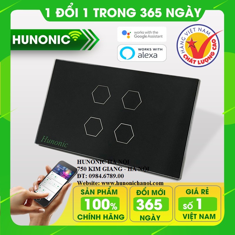 [CHÍNH HÃNG]công tắc WIFI thông minh  điều khiển từ xa