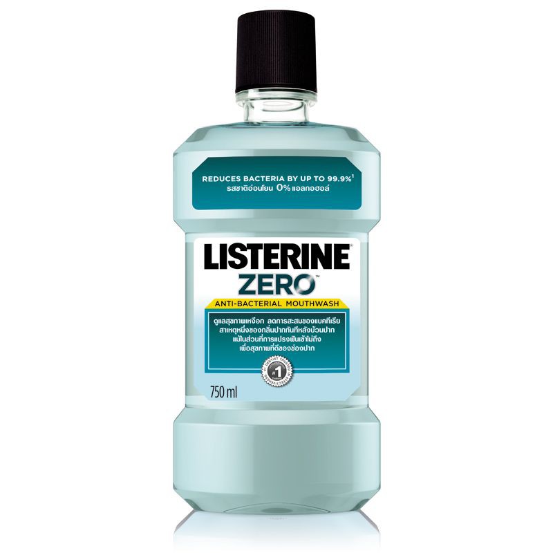 Nước Súc Miệng Listerine Zero Không Cay Chai 750ML