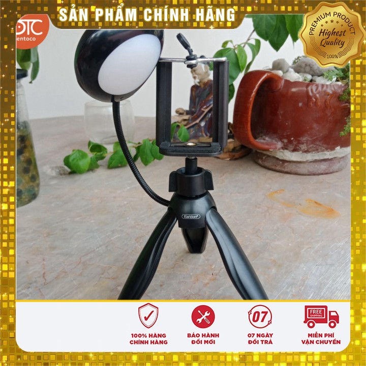 Tripod Kèm Đèn Hỗ Trợ Selfie Earldom ZP-15
