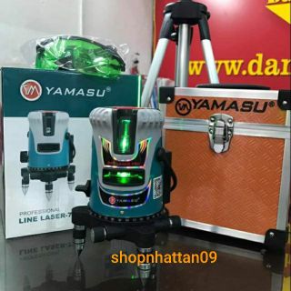 Máy cân bằng laser yamasu 5 tia xanh chính hãng - máy bắn cốt 5 tia xanh