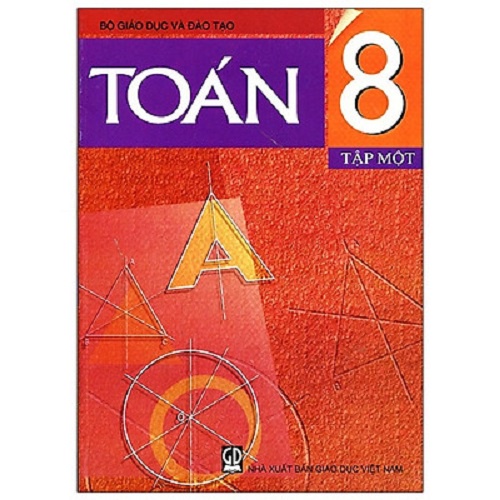 Sách - Combo giáo khoa Toán lớp 8 tập 1+2