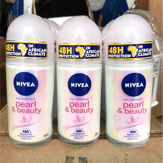 Lăn Khử Mùi NIVEA Pearl & Beauty 50ml Của Đức