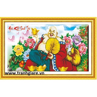 Tranh Thêu PHẬT DI LẠC 88805 (93x49cm)