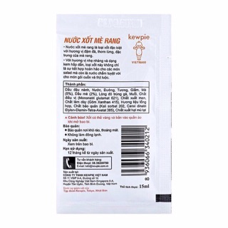 Nước xốt Mè Rang 15ml
