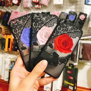 Ốp hoa iphone 6/iphone 6plus viền dẻo