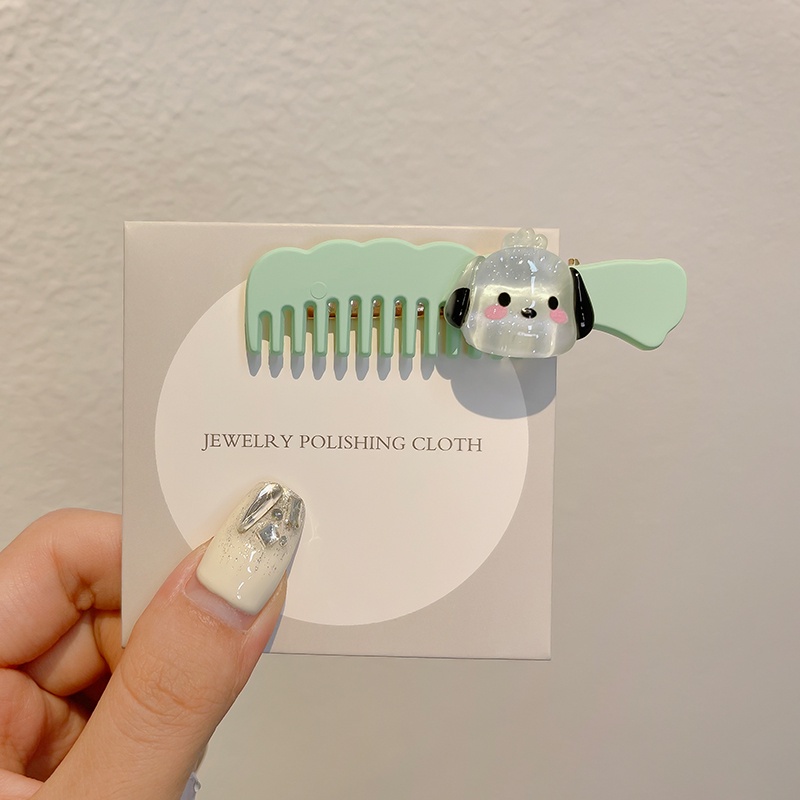 SANRIO Kẹp Tóc Hình Lược Nhỏ Xinh Xắn Cho Cún Cưng