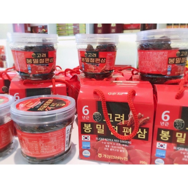 [MẪU MỚI VỀ] Hồng Sâm Lát Tẩm Mật Ong Hộp [ Hàng Mới Về ]