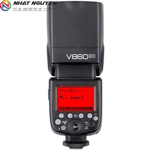 Đèn Flash Godox V860II Cho Canon (Kèm pin và sạc) - Flash Canon Godox V860 Canon II