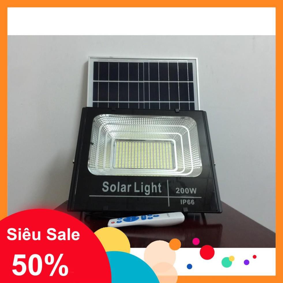 [ Xả Kho 3 Ngày ] Đèn Pha Năng Lượng Mặt Trời Solar Light - Phiên Bản 1 ô - Bảo Hành 24 Tháng