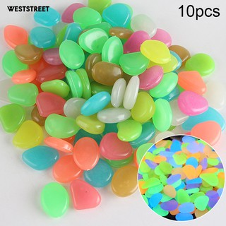 Bộ 10 Viên Đá Phát Quang Trang Trí Bể Cá