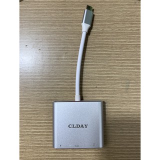 [Chính hãng] Cáp chia cổng usb type C ra hdmi 4k CLDAY