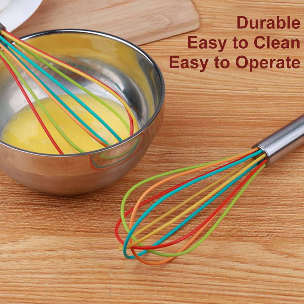 Dụng Cụ Đánh Trứng Bằng Thép Không Gỉ 8 Inches