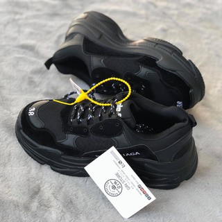 GIÀY SNEAKER BALEN ĐEN - GIN STORE